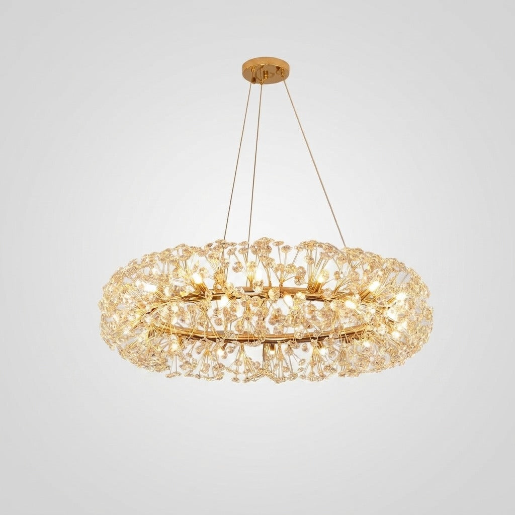 Suspension en cristal design contemporain