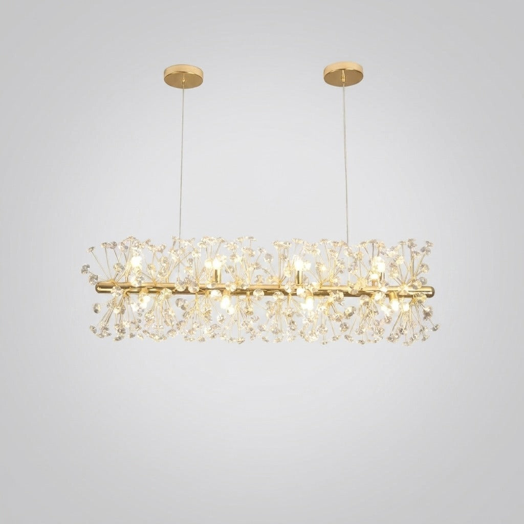 Suspension en cristal design contemporain