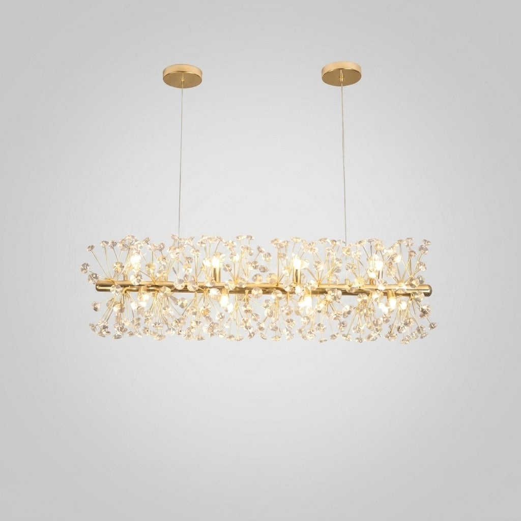 Suspension en cristal design contemporain