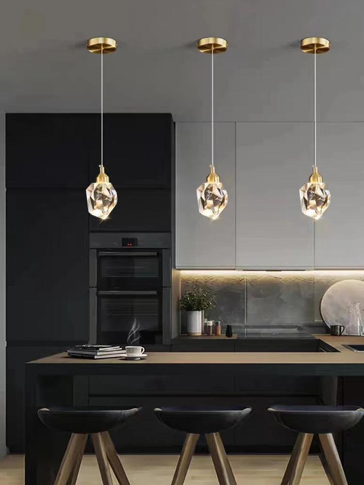 Suspension en Cristal Design Minimaliste