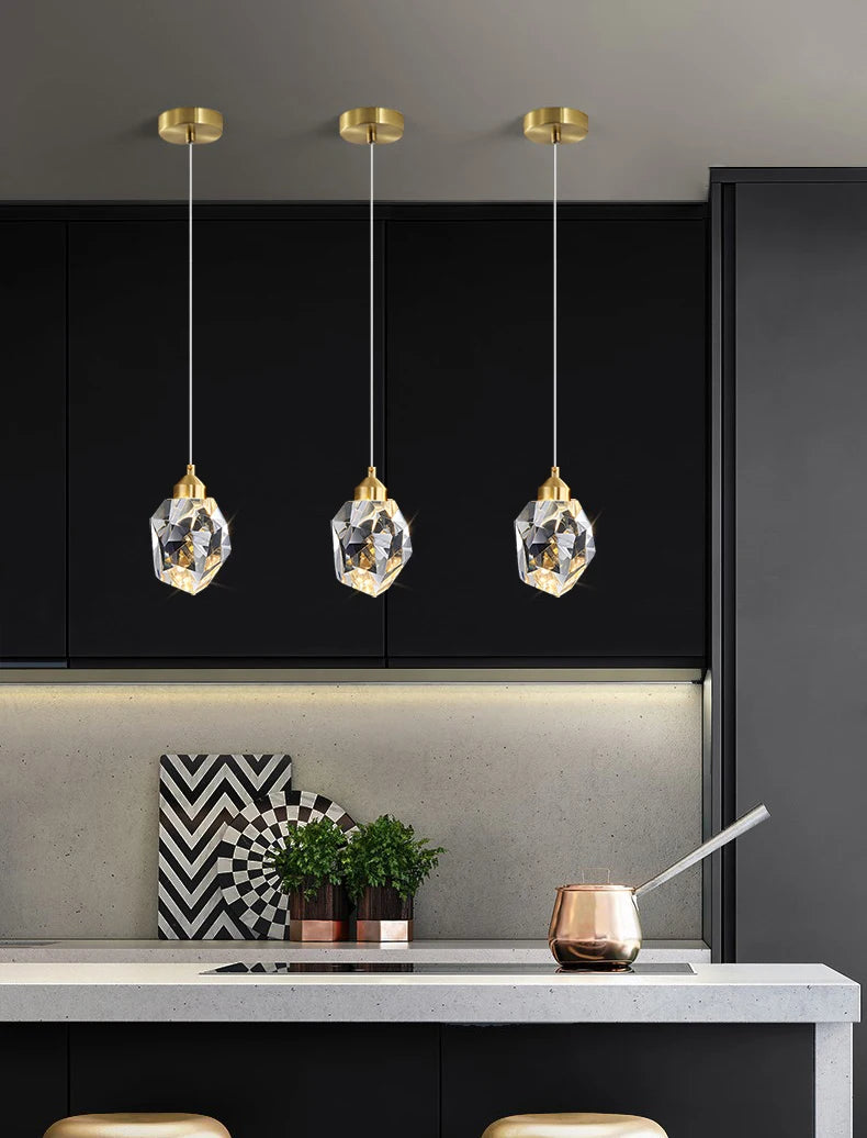 Suspension en Cristal Design Minimaliste