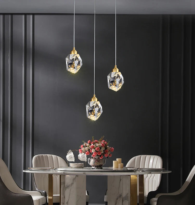 Suspension en Cristal Design Minimaliste