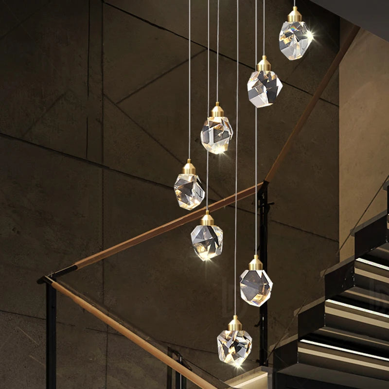 Suspension en Cristal Design Minimaliste