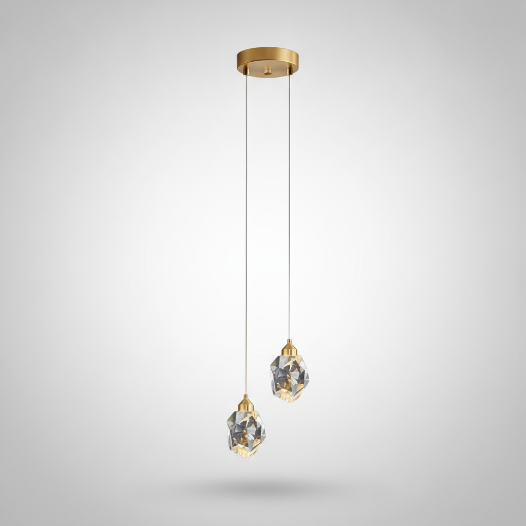 Suspension en Cristal Design Minimaliste