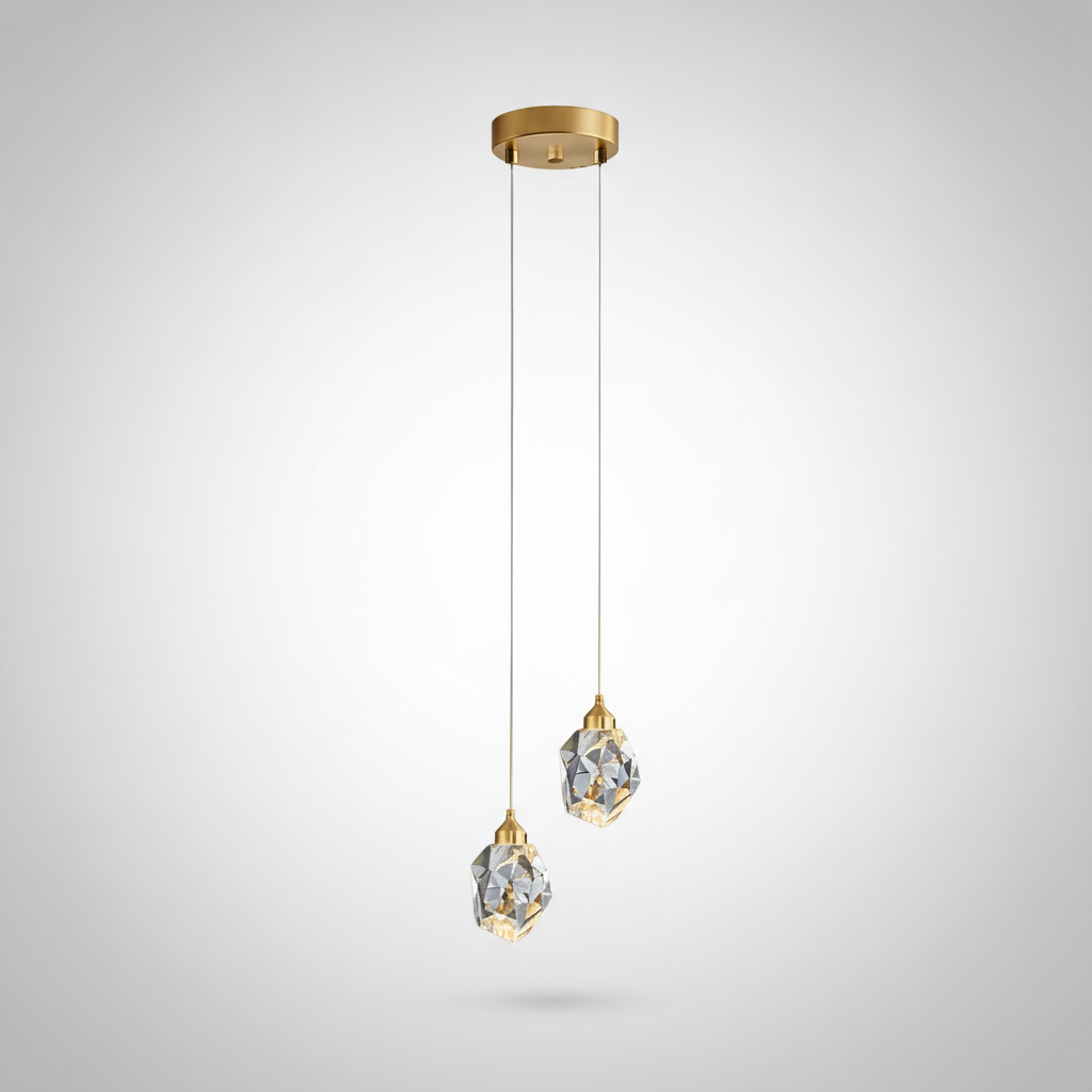 Suspension en Cristal Design Minimaliste