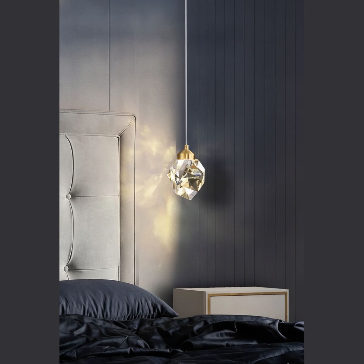 Suspension en Cristal Design Minimaliste