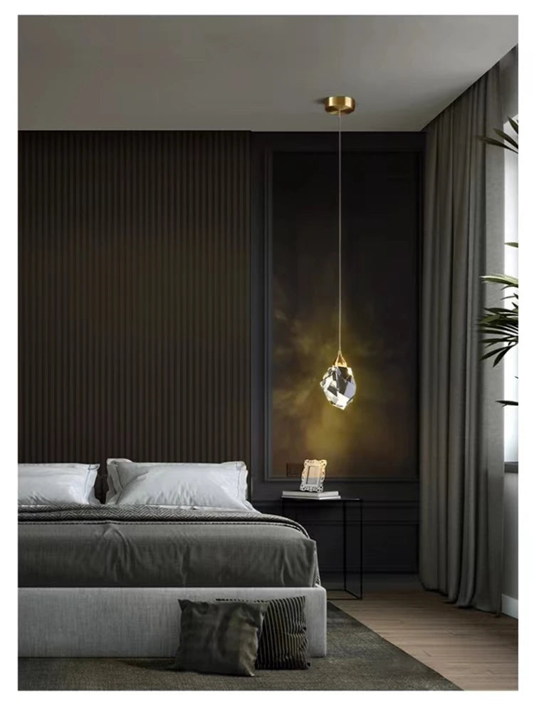 Suspension en Cristal Design Minimaliste