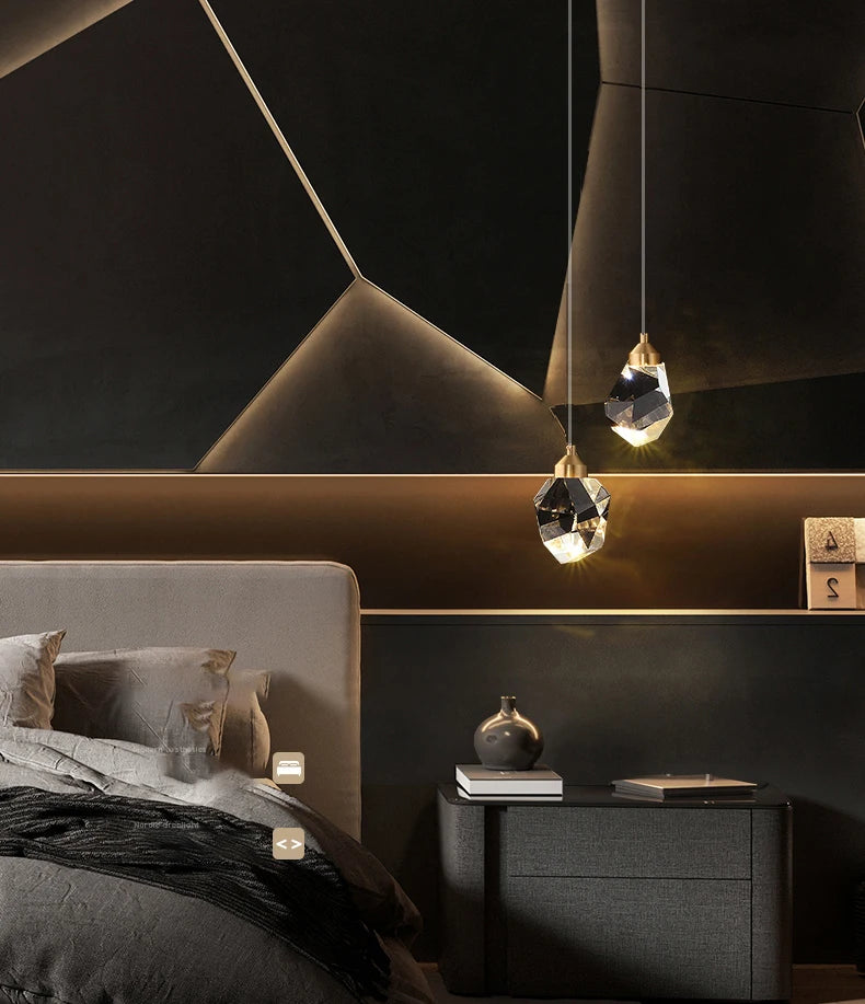 Suspension en Cristal Design Minimaliste