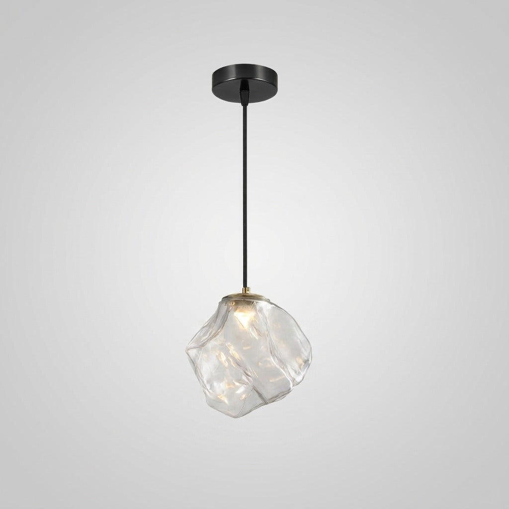 Suspension en verre forme minérale