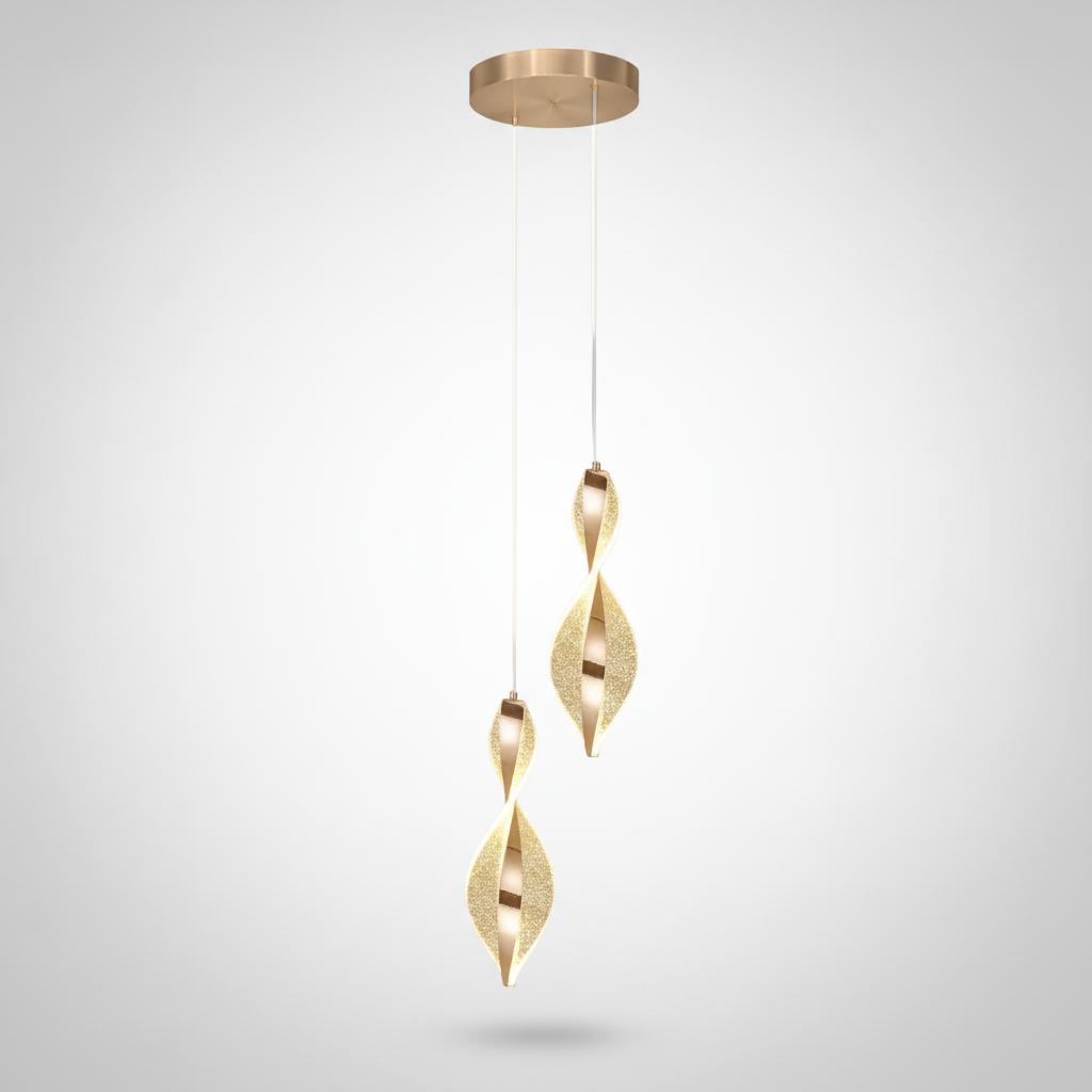 Suspension Géométrique en Métal Dimmable