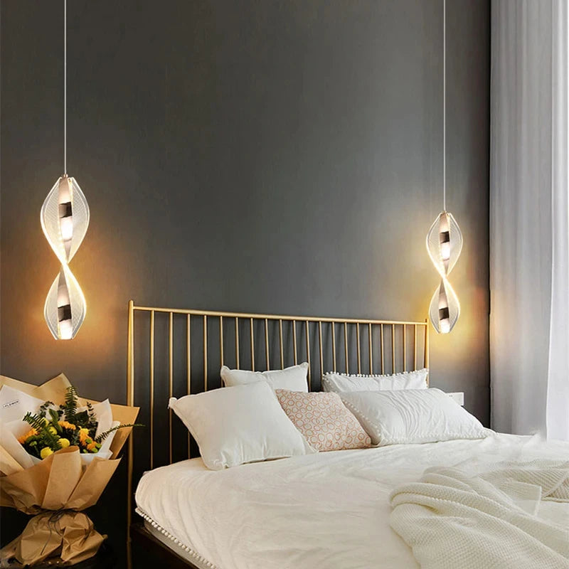 Suspension Géométrique en Métal Dimmable