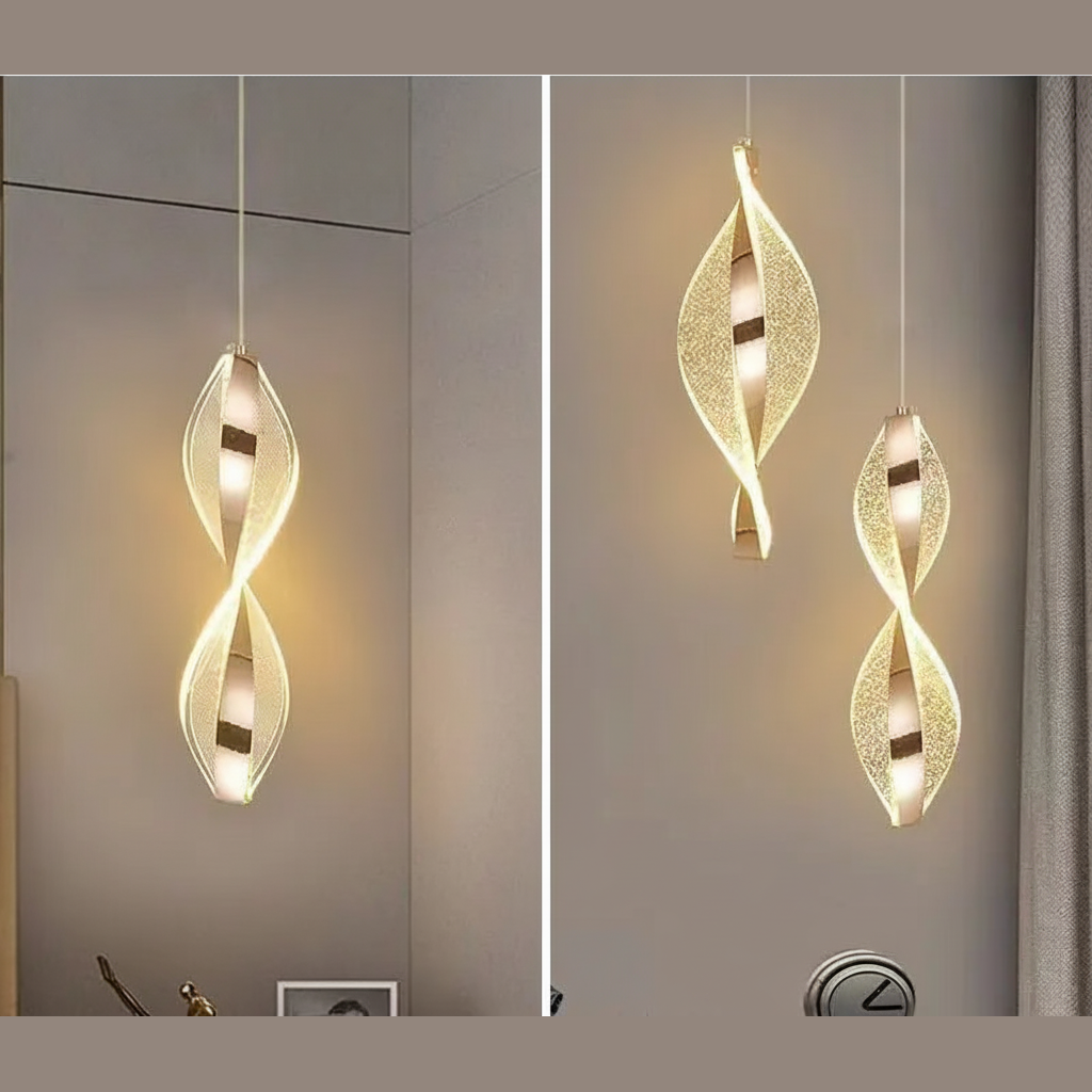Suspension Géométrique en Métal Dimmable