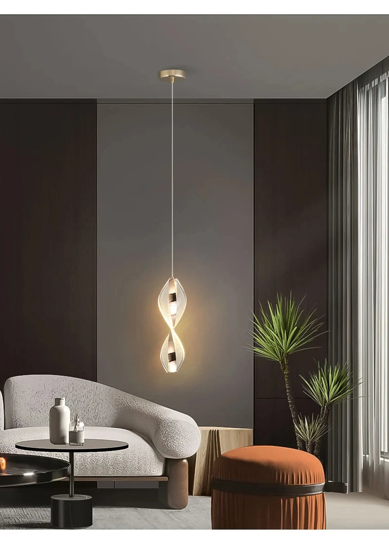 Suspension Géométrique en Métal Dimmable