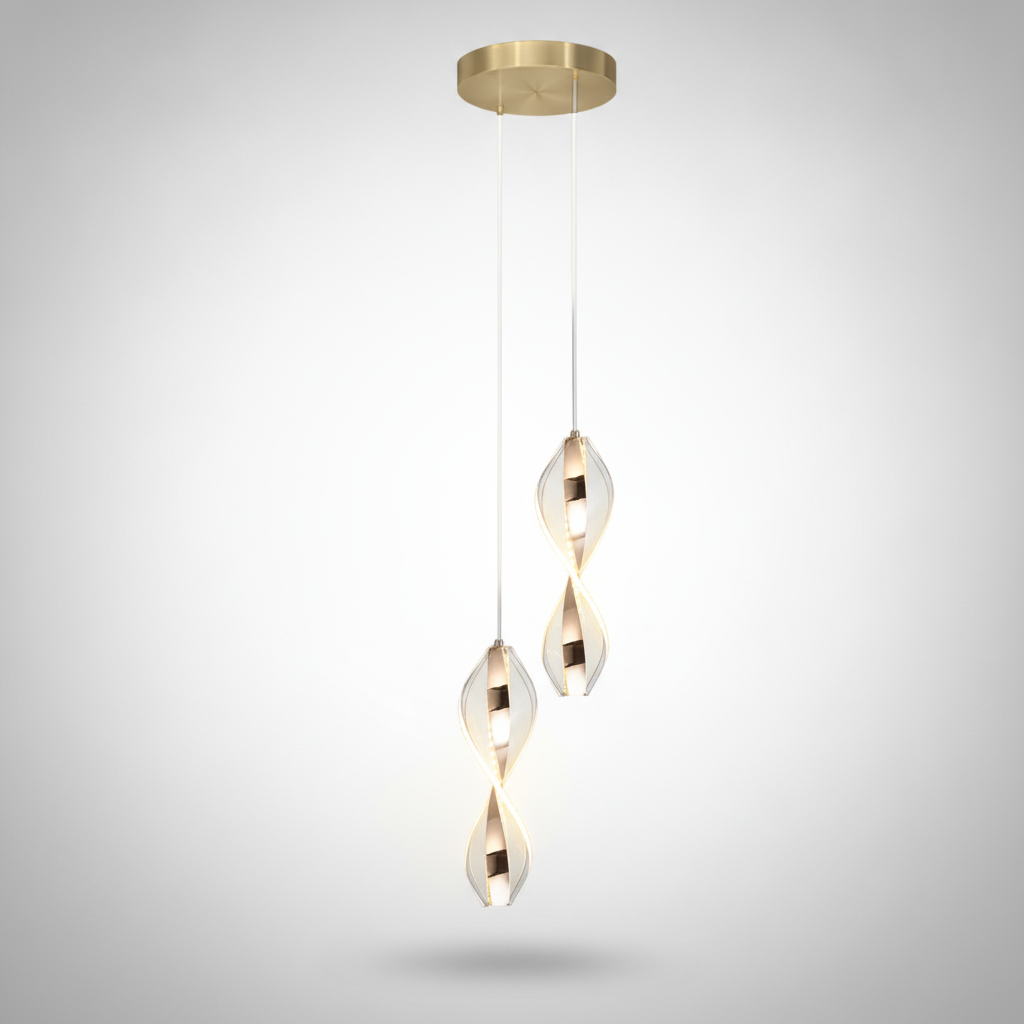 Suspension Géométrique en Métal Dimmable