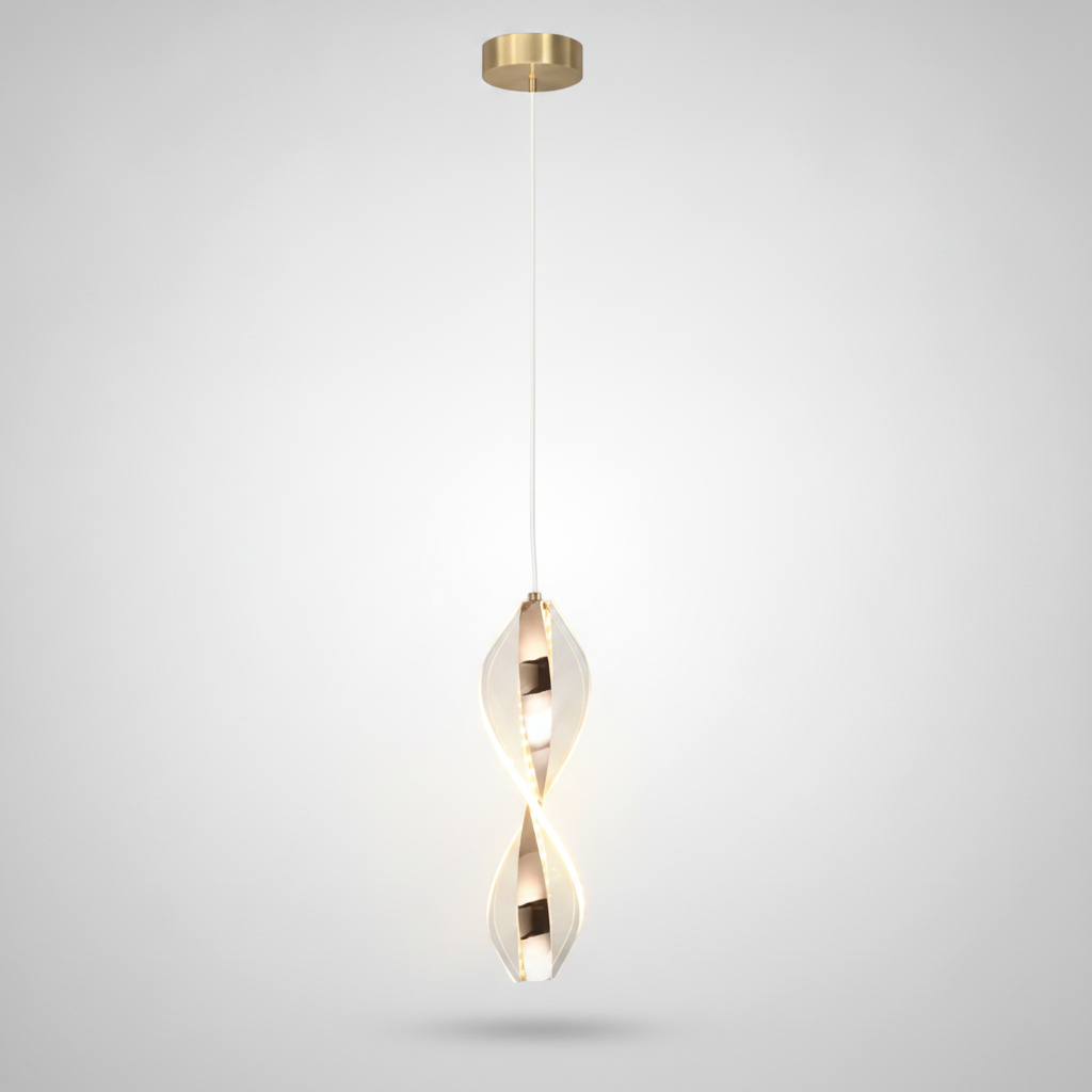 Suspension Géométrique en Métal Dimmable