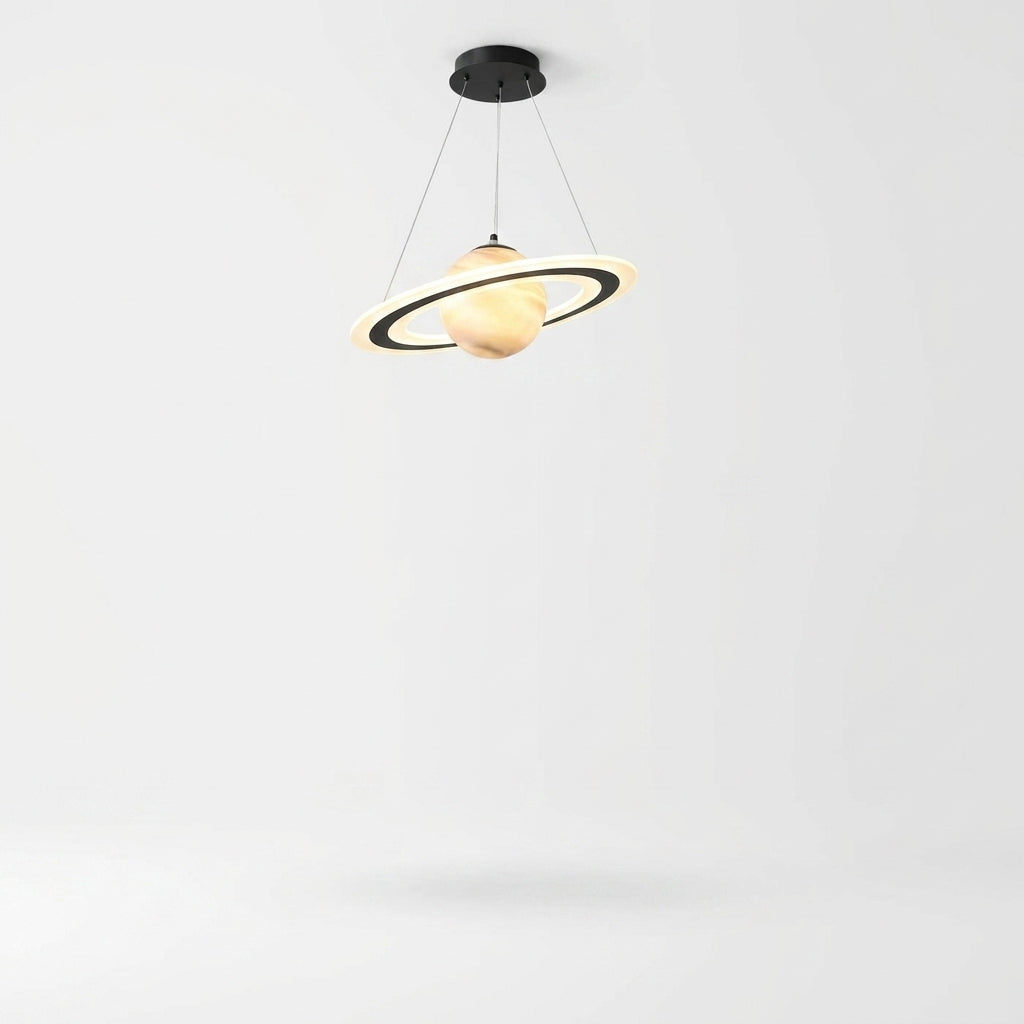 Suspension LED Design Étoile en Métal et Verre