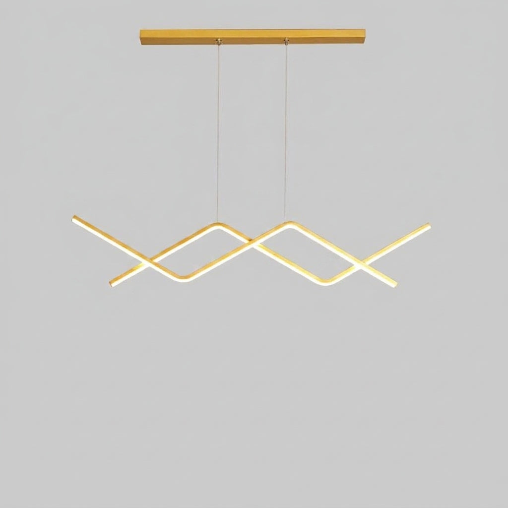 Suspension Linéaire Minimaliste en Aluminium