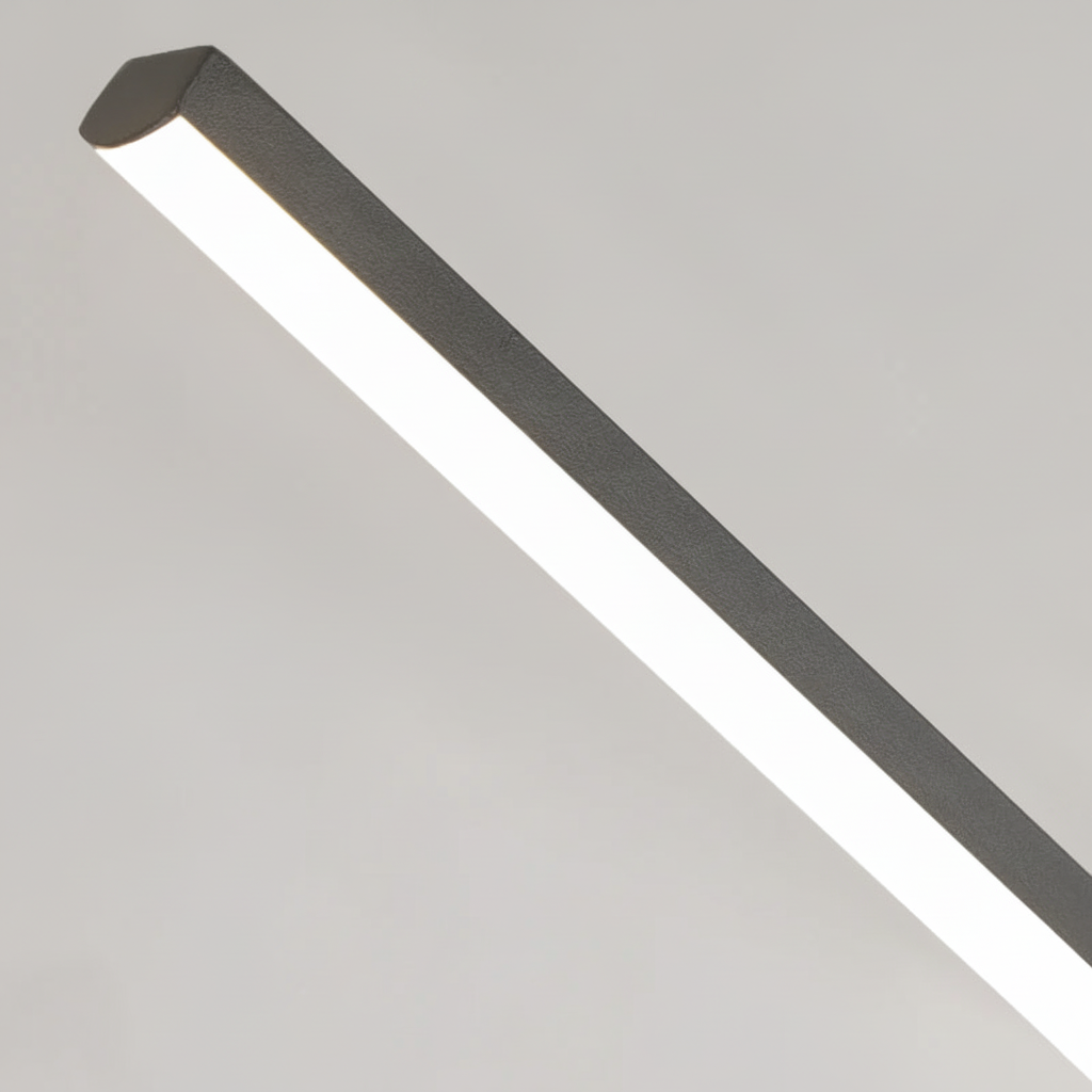 Suspension Linéaire en Aluminium à LED