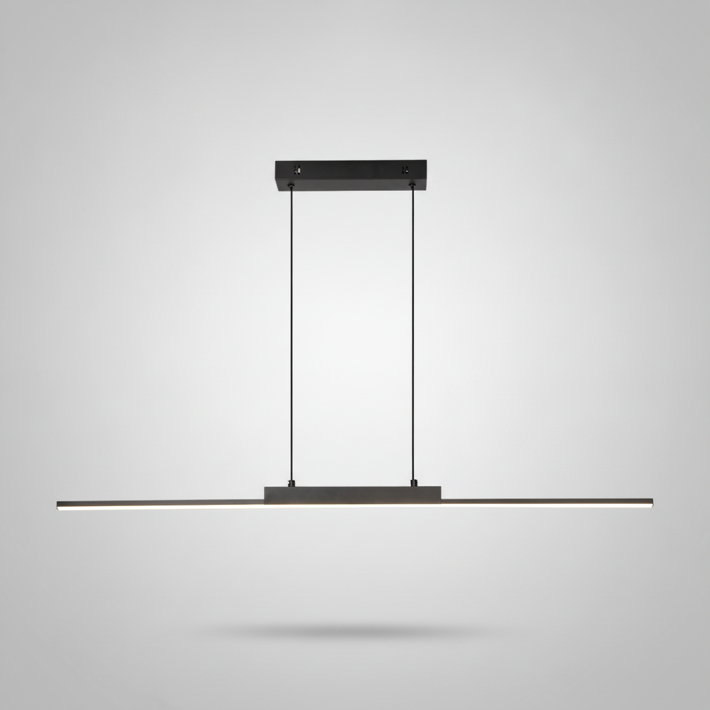 Suspension Linéaire en Aluminium à LED