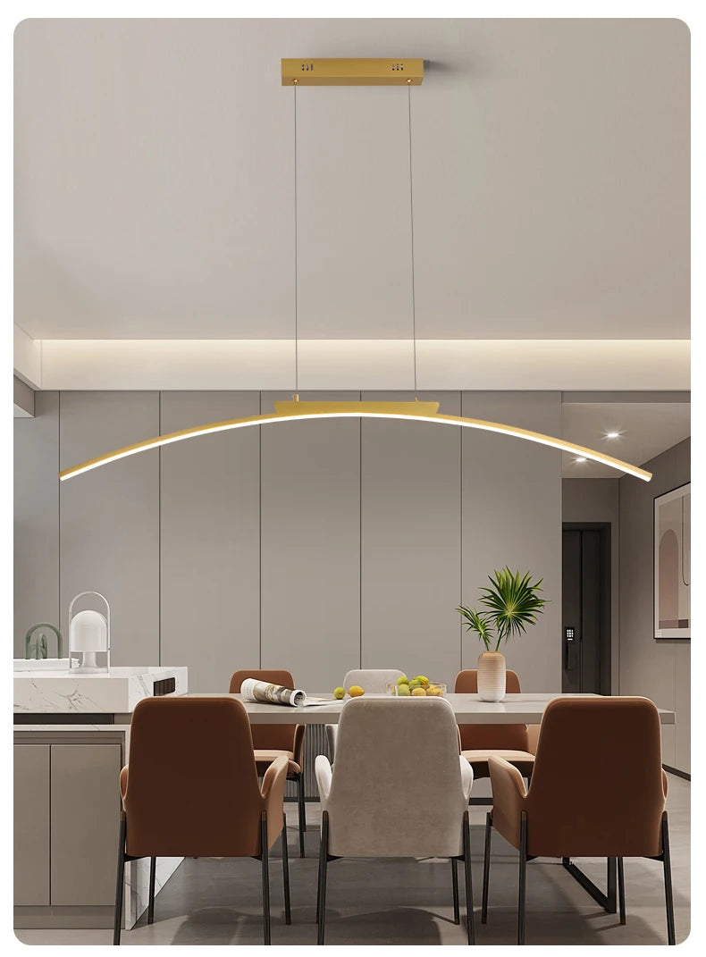 Suspension Linéaire en Aluminium Design Moderne
