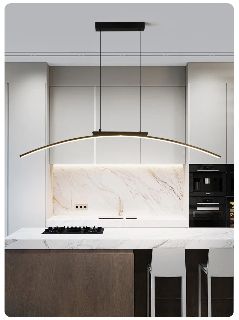 Suspension Linéaire en Aluminium Design Moderne