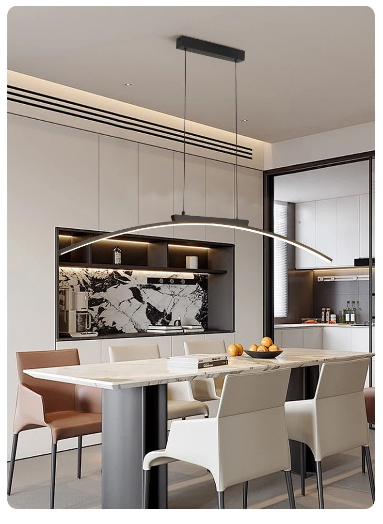 Suspension Linéaire en Aluminium Design Moderne