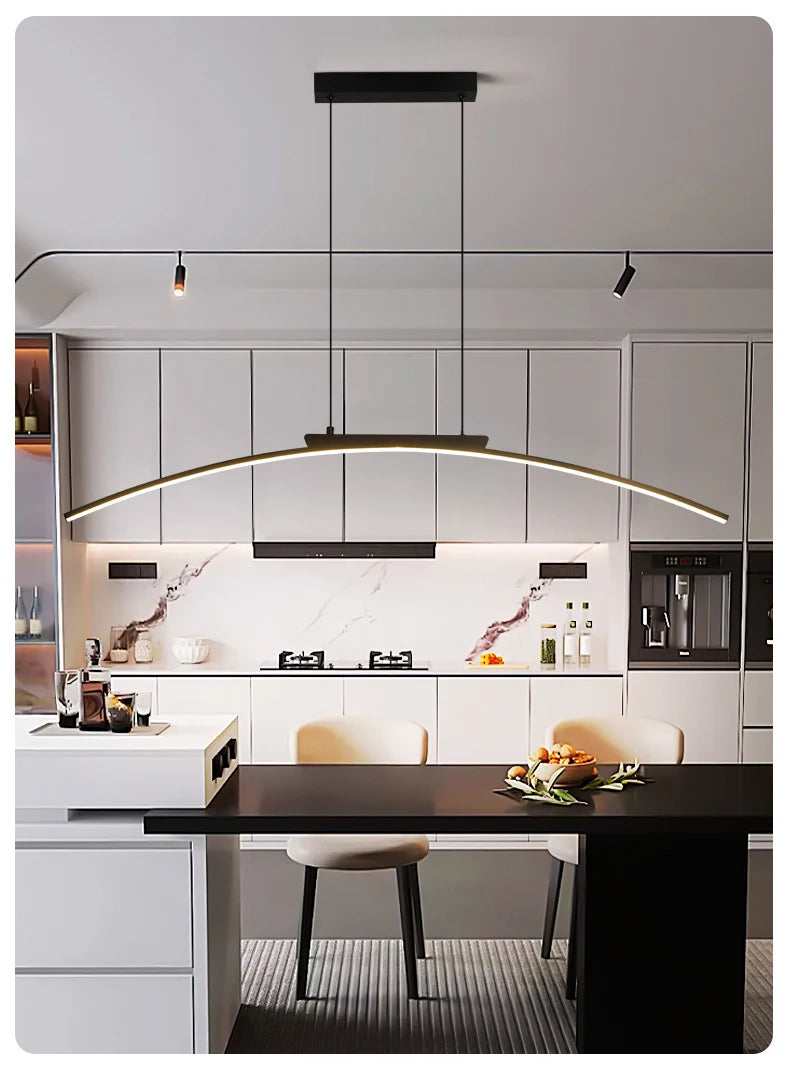 Suspension Linéaire en Aluminium Design Moderne