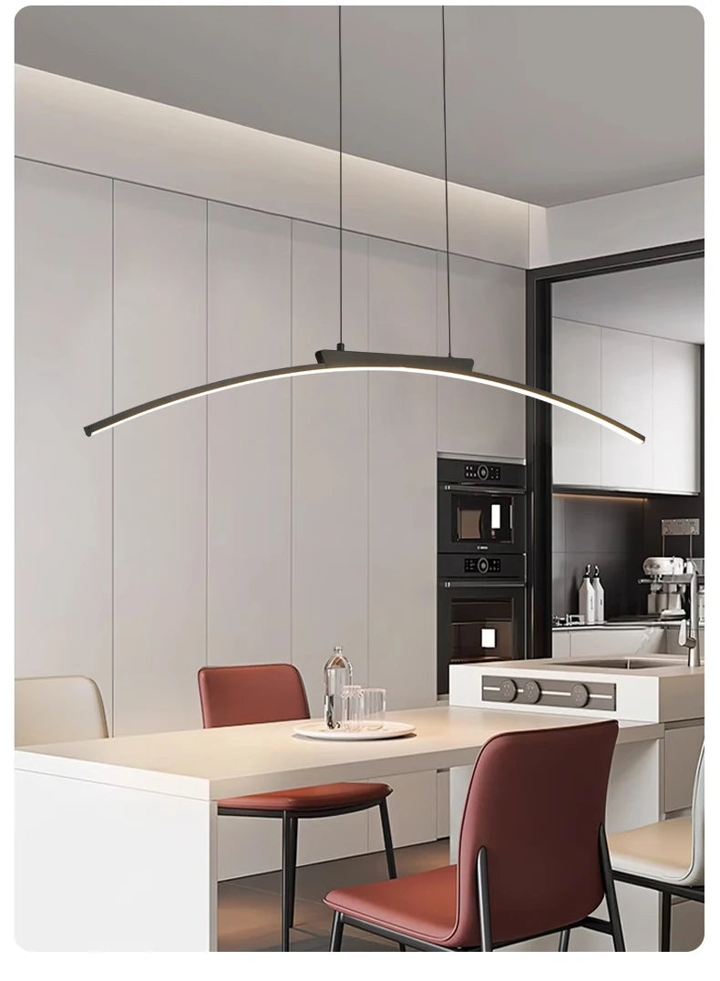 Suspension Linéaire en Aluminium Design Moderne