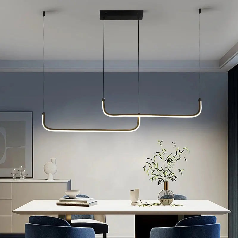 Suspension Linéaire en Aluminium Design Moderne