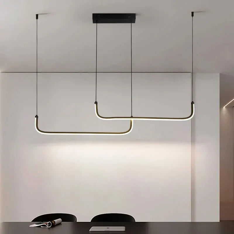 Suspension Linéaire en Aluminium Design Moderne