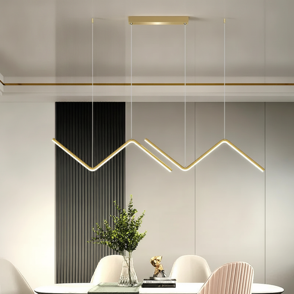 Suspension Linéaire en Aluminium Dimmable