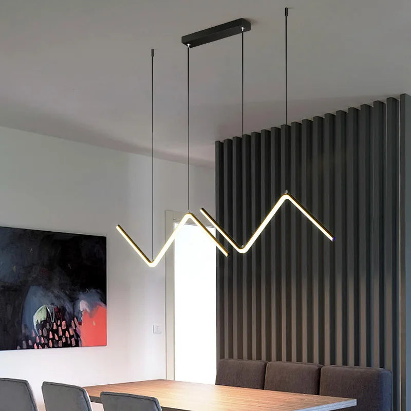 Suspension Linéaire en Aluminium Dimmable