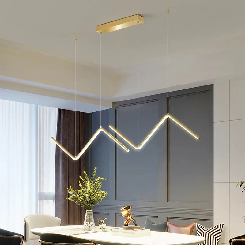 Suspension Linéaire en Aluminium Dimmable