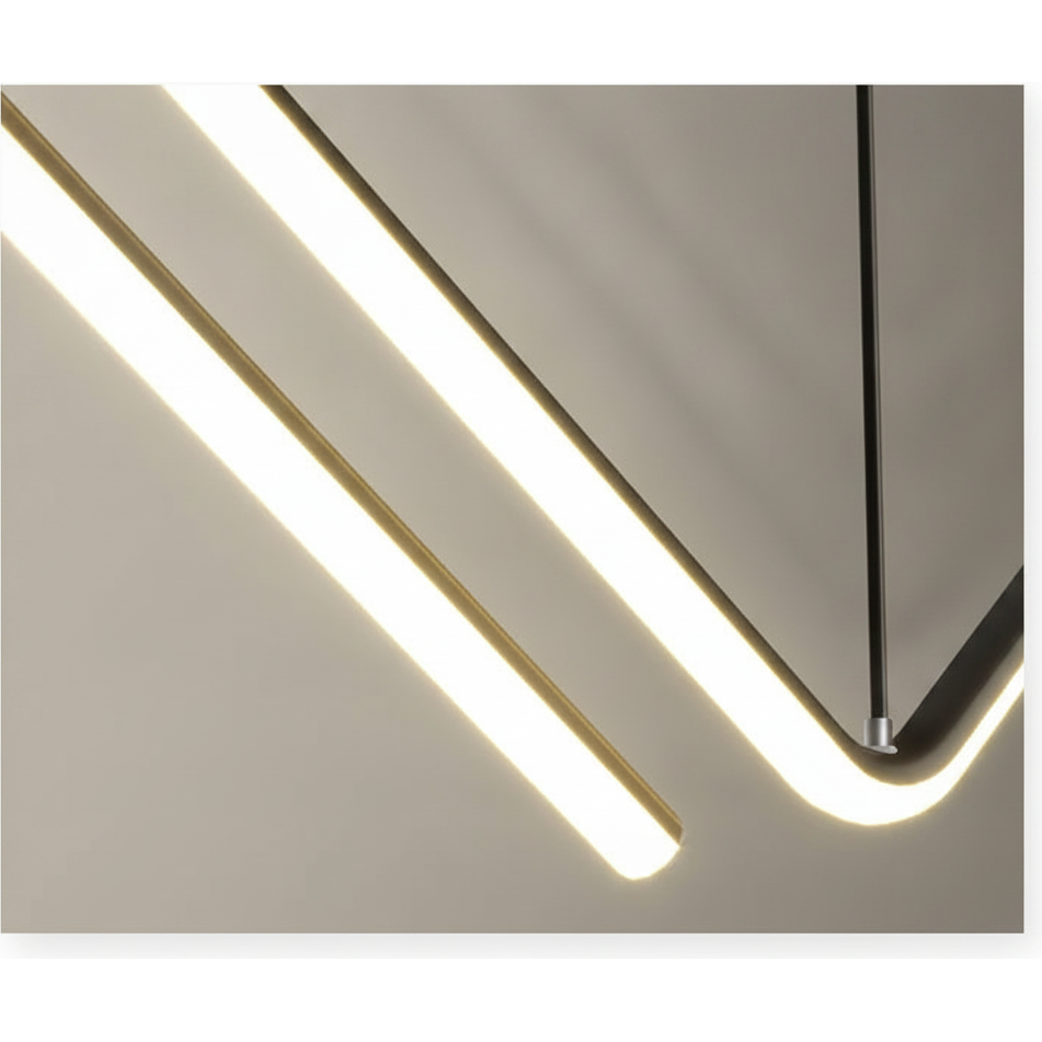 Suspension Linéaire en Aluminium Dimmable