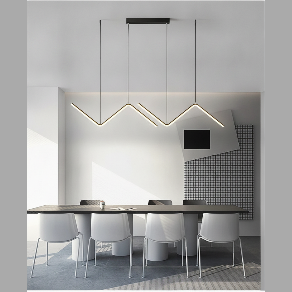 Suspension Linéaire en Aluminium Dimmable