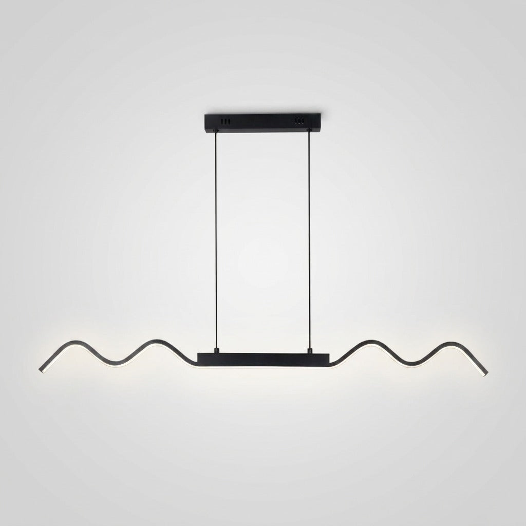 Suspension linéaire en métal design moderne