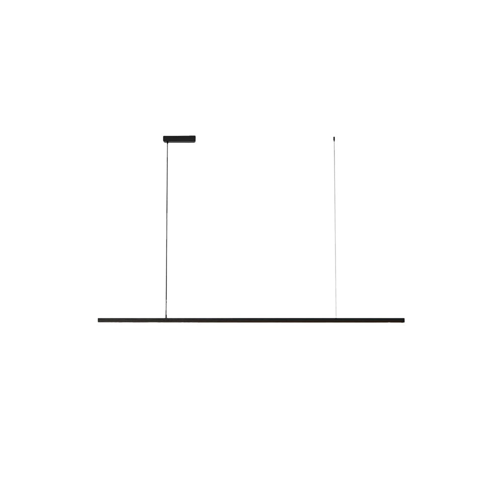 Suspension Linéaire Noire Minimaliste Design Image