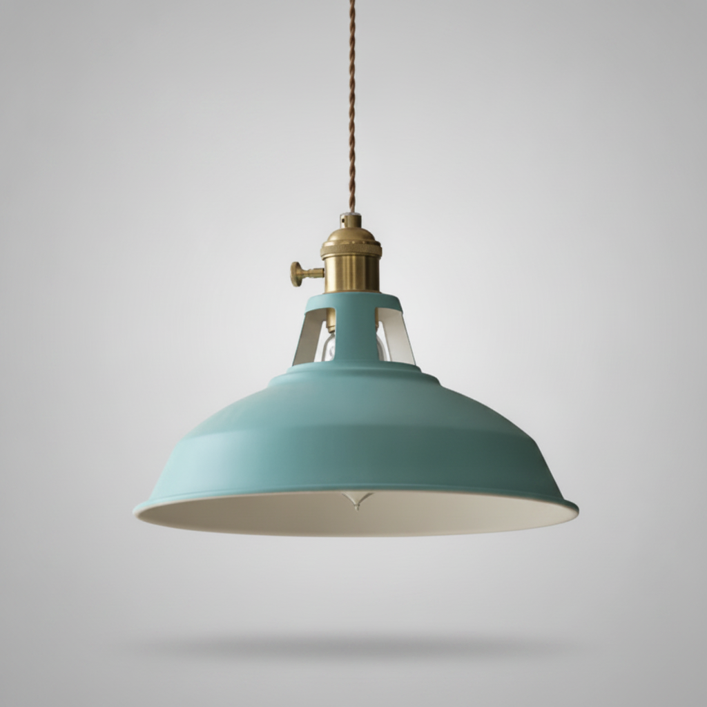 Suspension Macaron en Métal Design Nordique