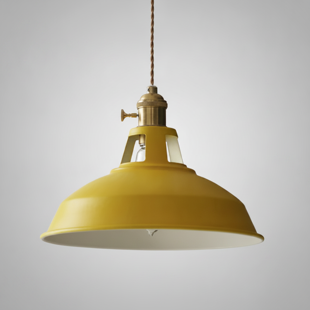 Suspension Macaron en Métal Design Nordique