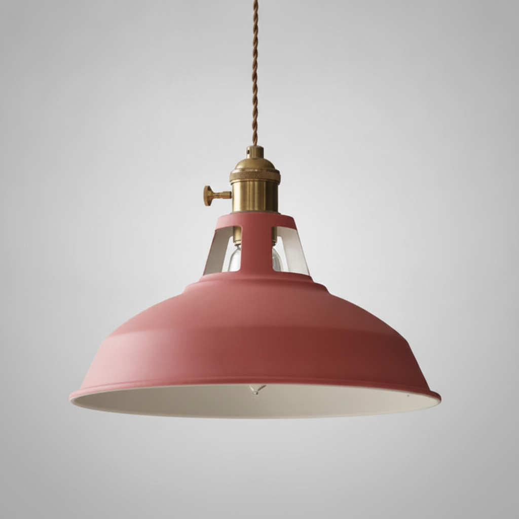 Suspension Macaron en Métal Design Nordique