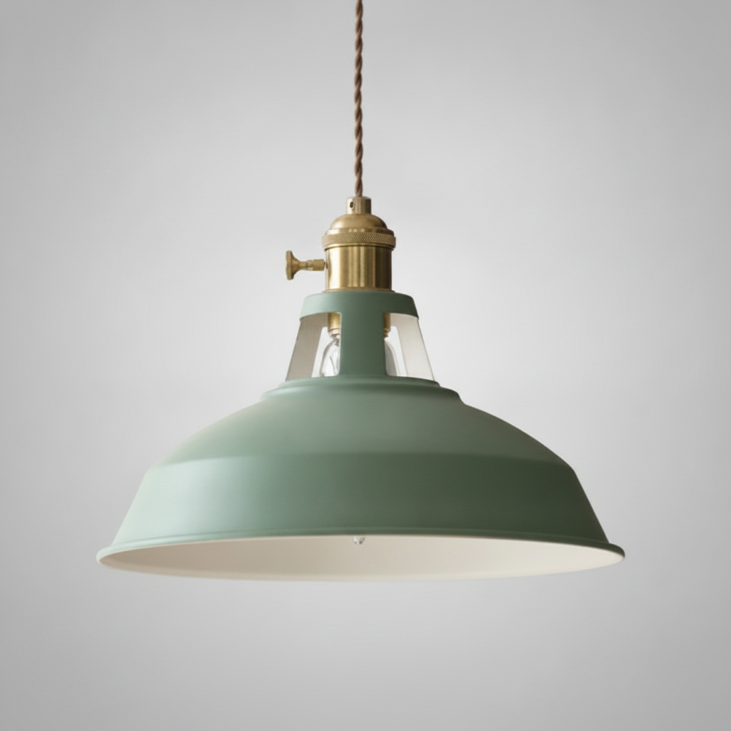 Suspension Macaron en Métal Design Nordique