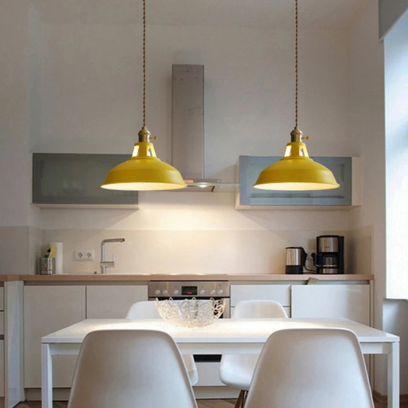 Suspension Macaron en Métal Design Nordique
