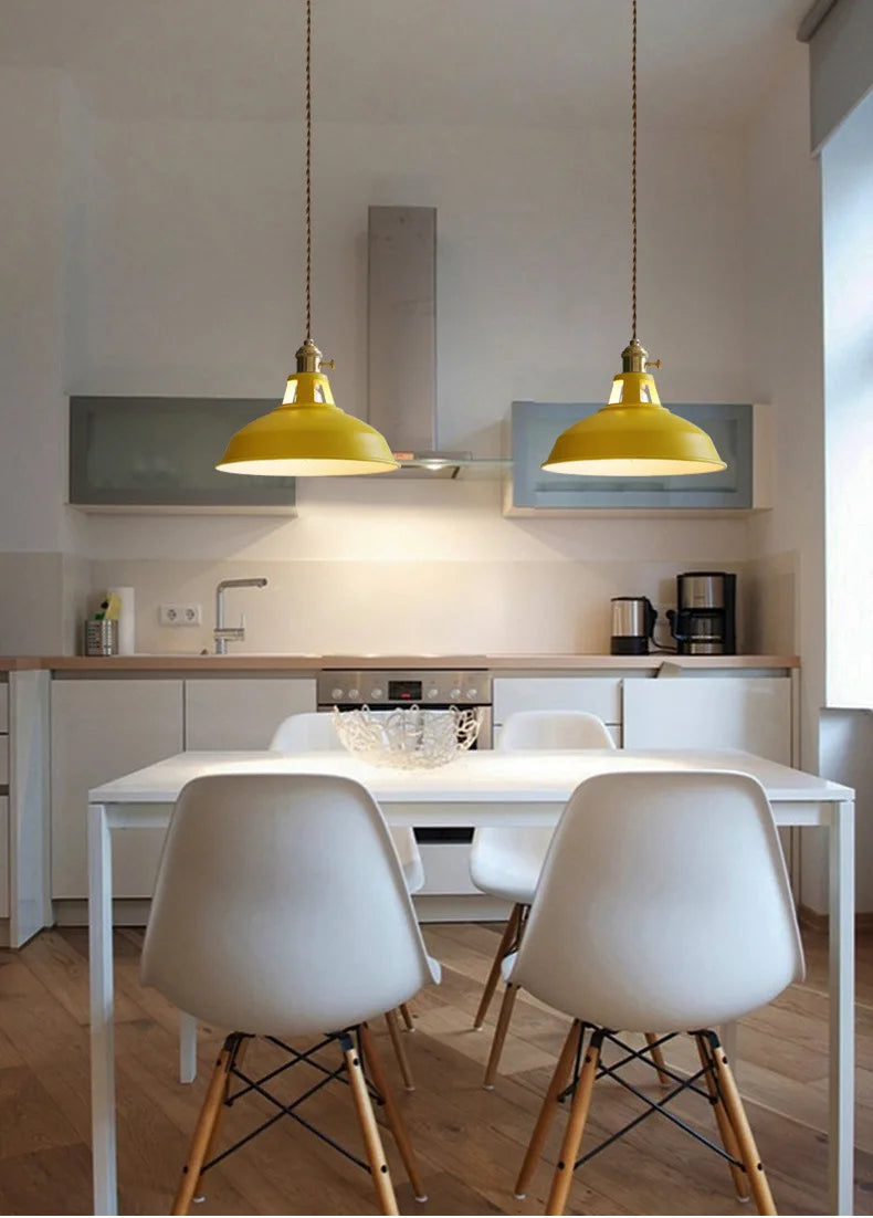 Suspension Macaron en Métal Design Nordique