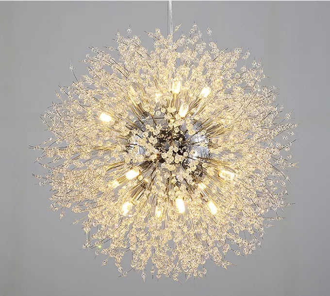 Suspension Pissenlit en Cristal Design Moderne
