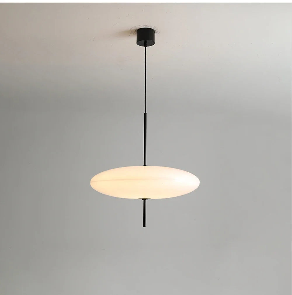Suspension Soucoupe en Métal à LED