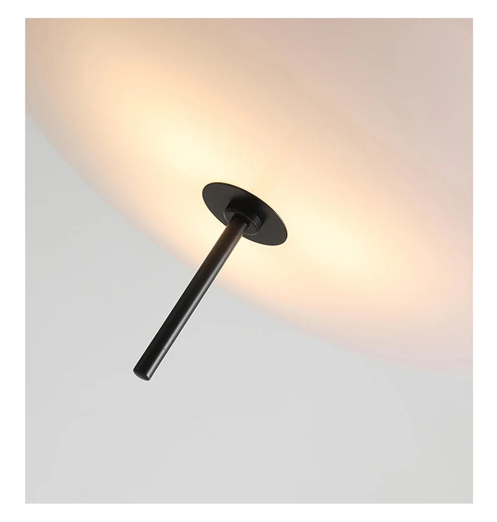 Suspension Soucoupe en Métal à LED