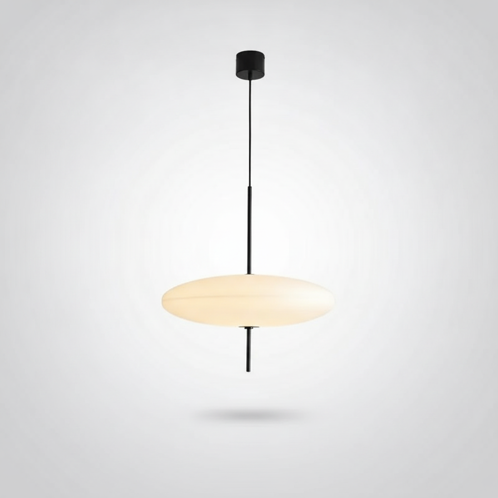 Suspension Soucoupe en Métal à LED