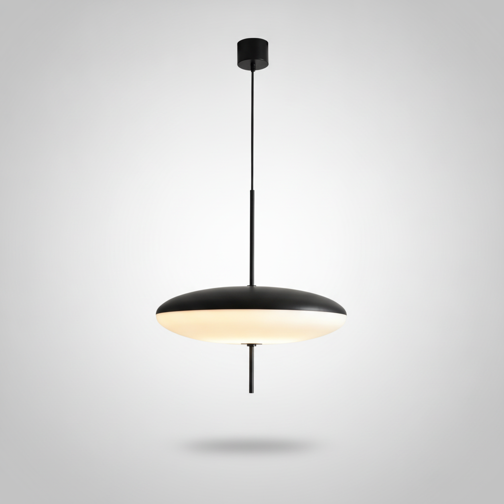 Suspension Soucoupe en Métal à LED