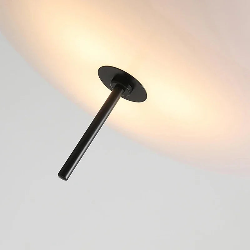 Suspension Soucoupe en Métal à LED