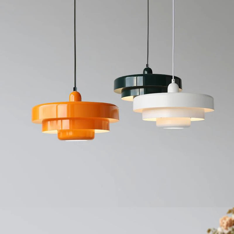 Suspension Soucoupe en Métal Design Rétro Image